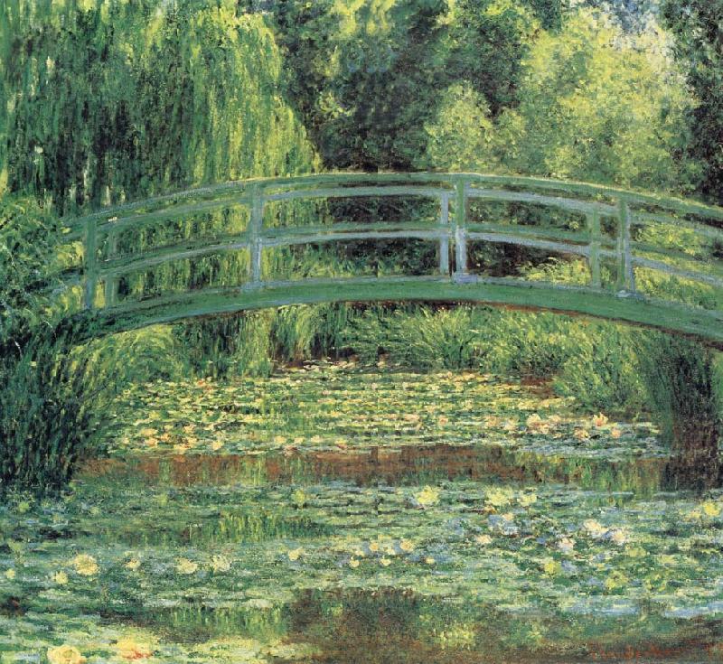 Claude Monet Le Pont japonais et L-Etang des Nympheas,Giverny Sweden oil painting art